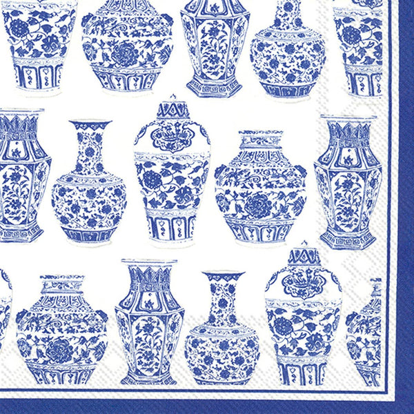 Blue and White Urns Napkins