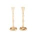 Gold Bamboo Candlestick (Small)