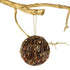 Natural Pheasant Feather Ornament - 4" Ball