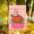 Sherbert Pumpkin Stack Garden Flag
