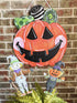 Jack O Lantern Door Hanger