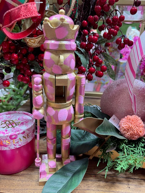 Pink/Gold Nutcracker