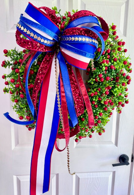 Bow- Stars and strips