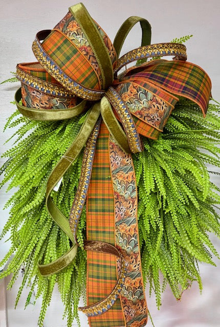 Bow- Plaid Pheasant