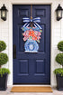 Patriotic Ginger Jar Door Hanger