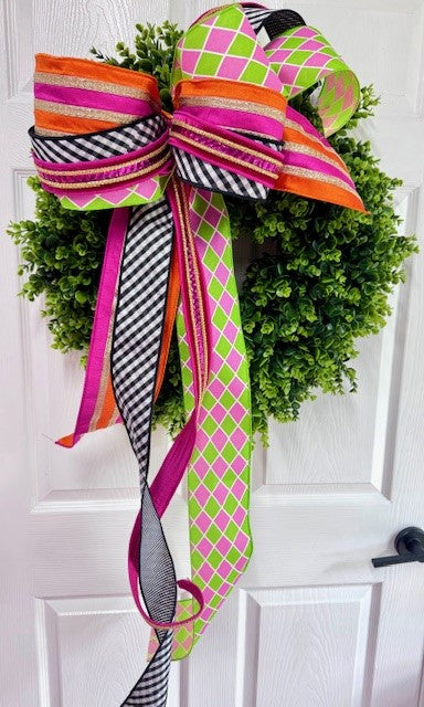 Orange crush bow