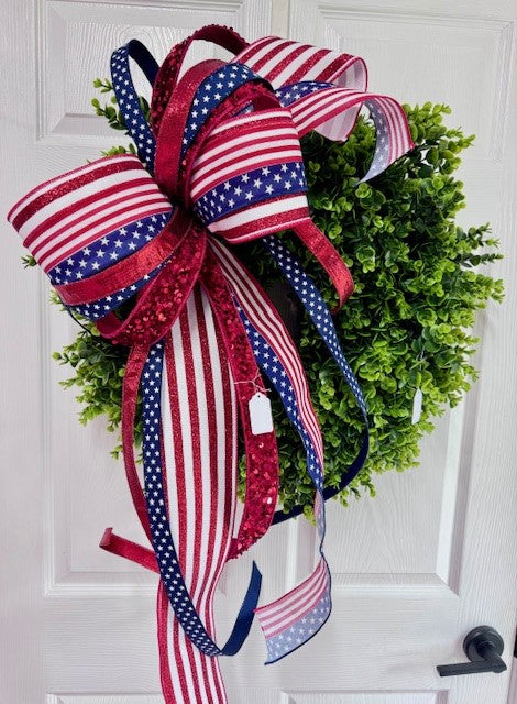 American Flag Bow