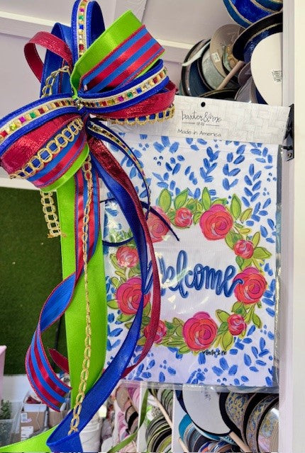 Flag bow- Summer popping