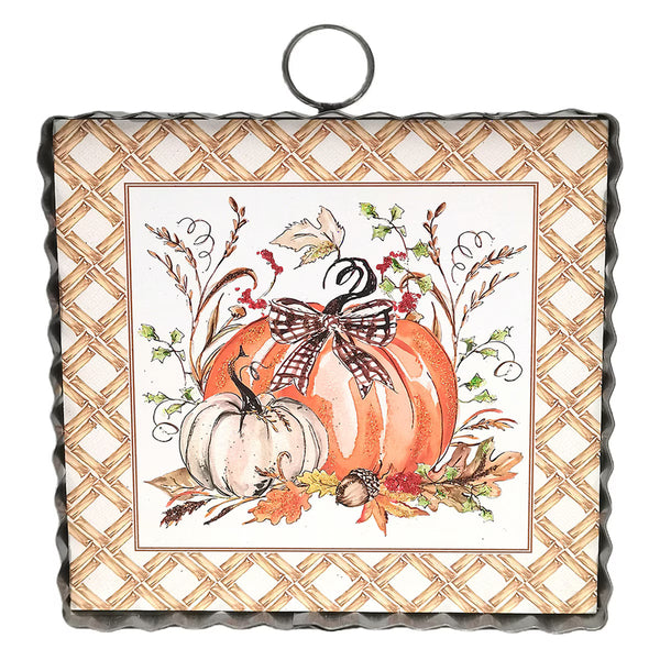 Charm- Festive Pumpkin