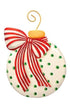 Red and Green Ball Ornament