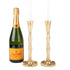 Gold Bamboo Candlestick (Small)