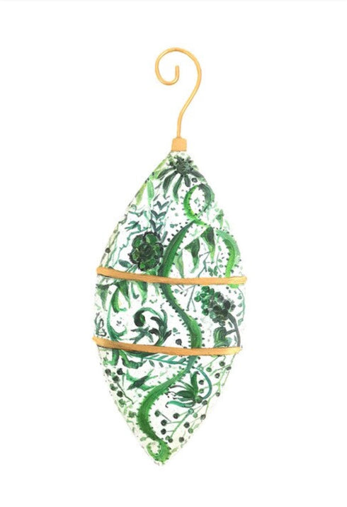Green Chinoiserie Ornament