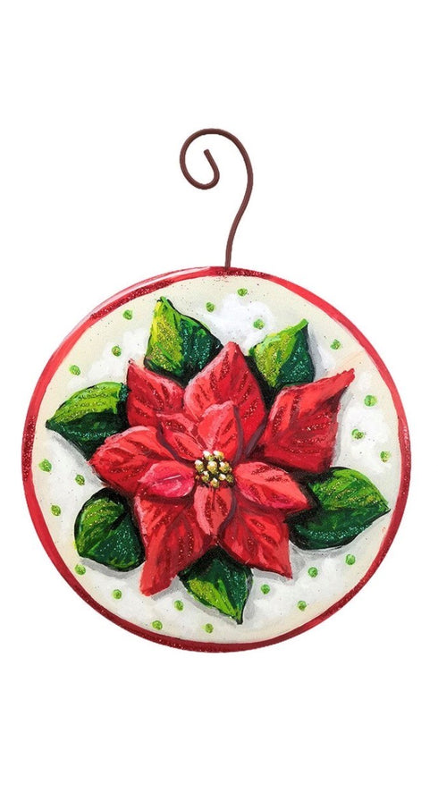 Poinsettia Ornament