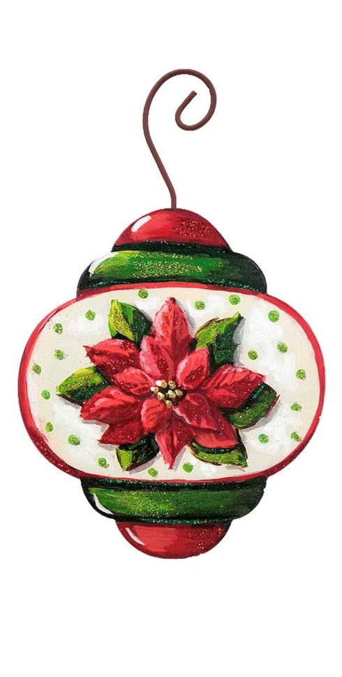 Poinsettia Ornament