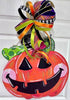 Jack O Lantern Door Hanger