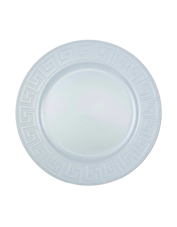 Royal Standard Light Blue Greek Key Charger