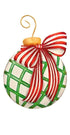 Red and Green Ball Ornament