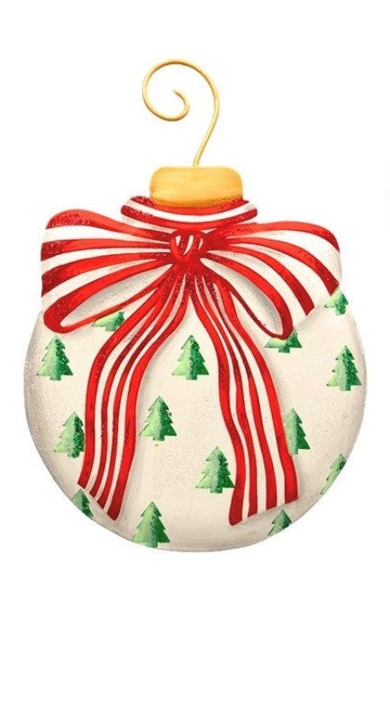 Red and Green Ball Ornament